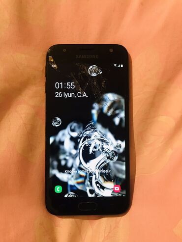 baku electronics samsung a80: Samsung Galaxy J3 2017, 16 GB, rəng - Qara, İki sim kartlı