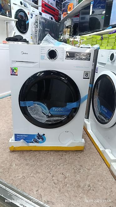 Стиральные машины автомат: Стиральная машина автомат, Новый, Midea, До 8 кг, Фронтальная, Оптом — 11