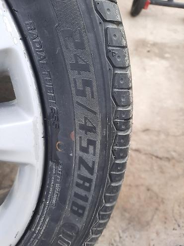 Диски: Литые Диски R 18 Комплект, отверстий - 5, Б/у — 5