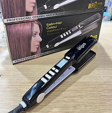 braun ütü feni: №: 13394 Məhsulun adı: Saç üçün düzləşdirici Br-5599 Qara Brend: No — 3