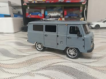 Avtomobil modelləri: Metal die-cast modell avtomobil – UAZ tipli mikroavtobus (miqyas — 2