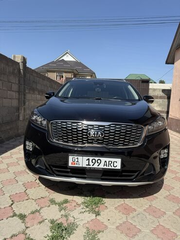 Kia: Автомобиль Kia Sorento черного цвета. Год выпуска 2018 объем дв 2,2