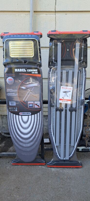 durba utusu: Cingıllıoğlu ütü masaları – MABEL Chrome CM-930 və BELLINI Home CM-910