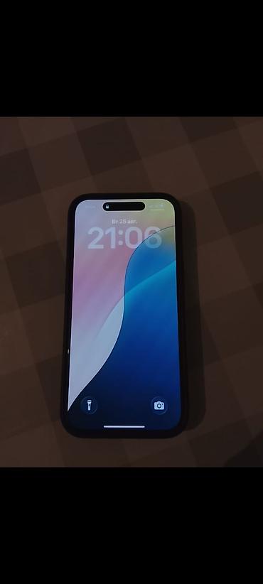 iphone d: IPhone 15, Б/у, 128 ГБ, Черный, Чехол — 1