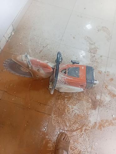 Beton işləri: Beton kəsmə - Beton deşmə xidməti Beton kubik kərpicdən qapı — 5