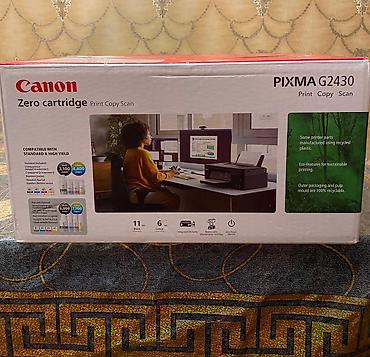 printer epson m1120: Printer tep teze heç iwlenmeyib, içində bütün kraskaları quraşdırılıb — 1