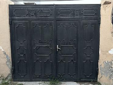 Həyət darvazaları: Metal darvaza və pərdə qapı komplekti - Material: qalın metaldan — 2