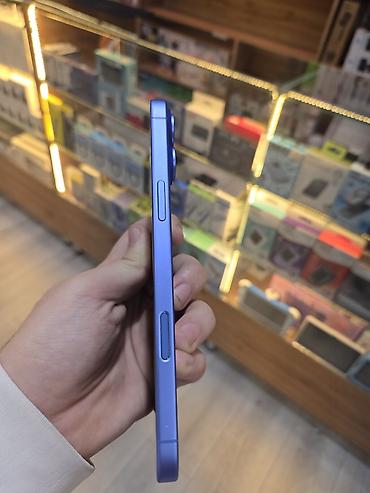 корпус на xr: IPhone 16 Plus, Б/у, 128 ГБ, Синий, Защитное стекло, В рассрочку, 94 % — 2