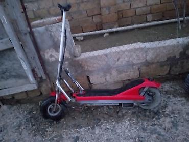 Электротранспорт: Elektrik skuter – şinləri iri ölçülü, möhkəm metal çərçivəli model — 2