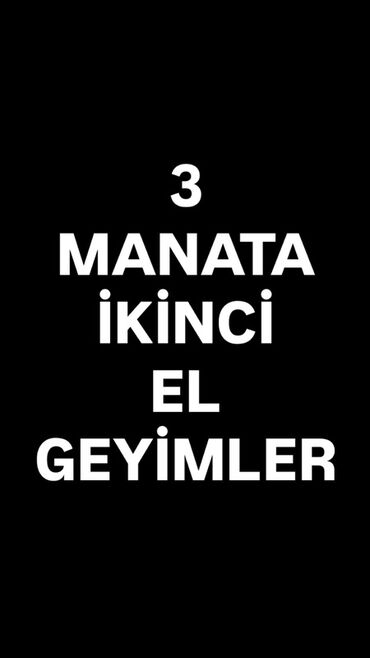 Köynək və bluzalar: 3 manata ikinci əl geyimlər — 1