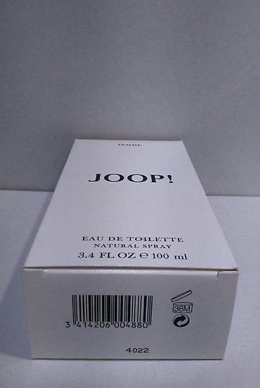 mirisljava sveca: JOOP FEMME EDT 100ML TSTR | Joop Femme edt 100ml tstr. Original — 5