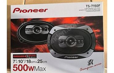 Dinamiklər və kolonkalar: İşlənmiş Pioneer Kolonka, Növ - Sabvufer, rəng - Qara