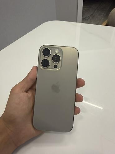 iphone 1e: IPhone 16 Pro, Б/у, 128 ГБ, Natural Titanium, 78 % — 2
