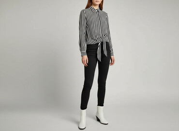 koszule lniane reserved: Women`s shirt, size S