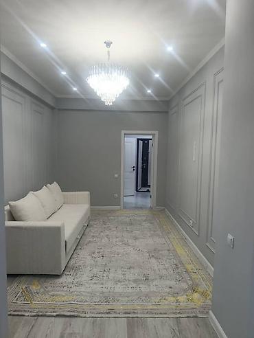 квартира с панорамными окнами: 1 комната, 37 м², Кок-Жар мкр Элитка, 10 этаж, Дизайнерский ремонт — 3