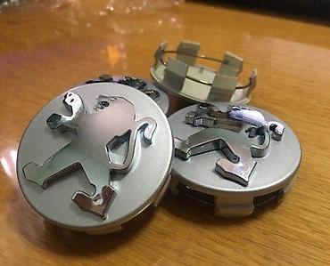 Gume i felne: ČEPOVI POKLOPCI ZA FELNE PEUGEOT 3D 60MM/56MM - ORIGINALNI | — 3