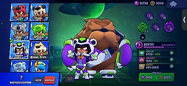 Digər: Brawl Stars oyun hesabı - Kupa: 12,298 Savaşçılar: 55/100 - Hesabda — 3