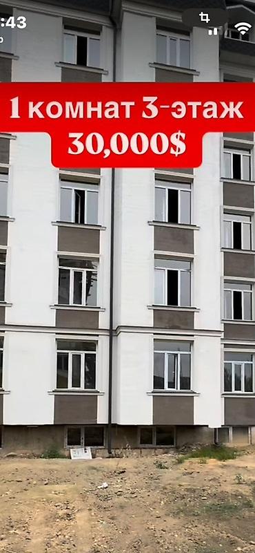 кв бишкек: 1 комната, 42 м², Индивидуалка, 3 этаж, Готовая ПСО (под самоотделку) — 2