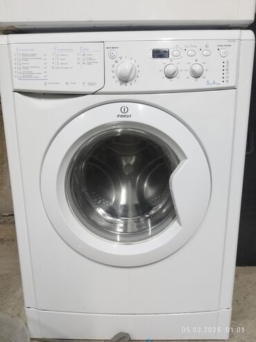 Стиральные машины: Стиральная машина Indesit, Б/у, Автомат, До 6 кг, Компактная — 13