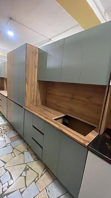 silver kitchen: Кухонные гарнитуры модульные, современные - Комплектация: напольные и — 7