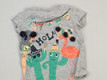śmieszne koszulki dla dzieci allegro: Koszulka, 9-12 m, stan - Dobry