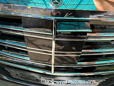 mers c class: Бампер Mercedes-Benz, Б/у, Оригинал — 4