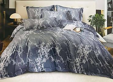 Posteljina: Posteljina – set dvostrukog kreveta, moderan dezen Posteljine bambus — 15