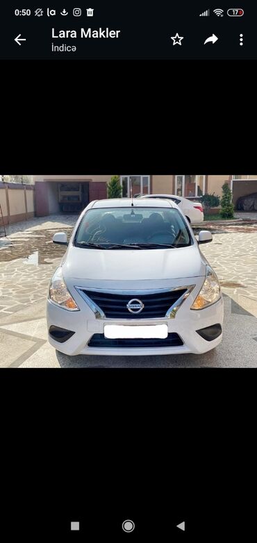 lizing v Azərbaycan | CHEVROLET: Nissan Sunny: 1.2 l. | 2015 il | Sedan