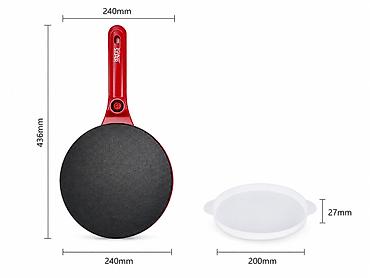 Mətbəx texnikası: №: 2033 Məhsulun adı: Blinçik aparatı Winning Star ST-9327 RS 800 W — 4