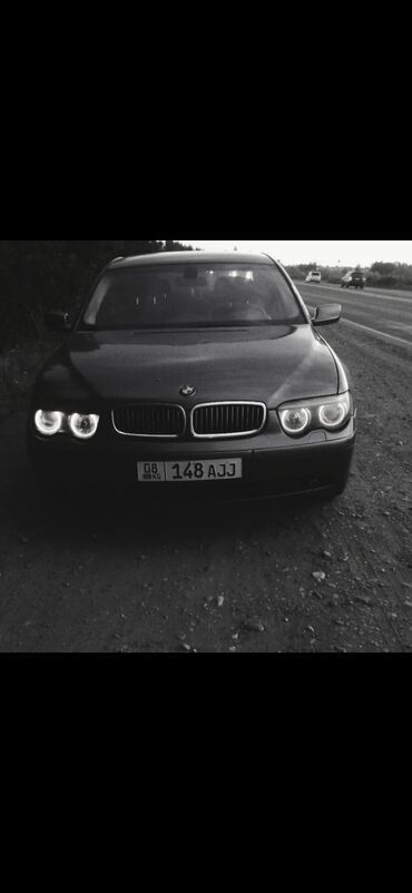 Транспорт: BMW 7 series: 2002 г., 4.4 л, Автомат, Бензин, Седан