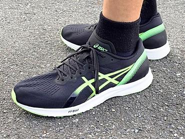 Кроссовки и спортивная обувь: Мужские кроссовки, 42.5, Asics, Б/у, цвет - Черный — 3