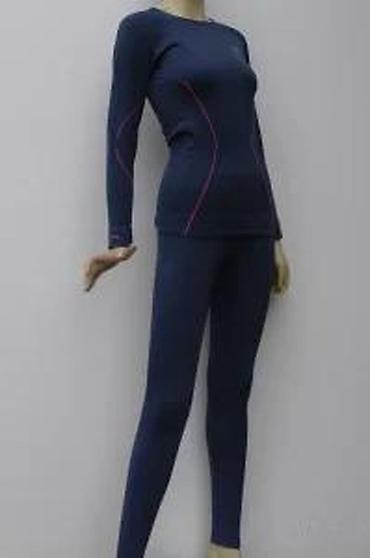 Gornji i donji deo: Ženski termo set – majica i helanke - Dvodelni termo komplet za — 15