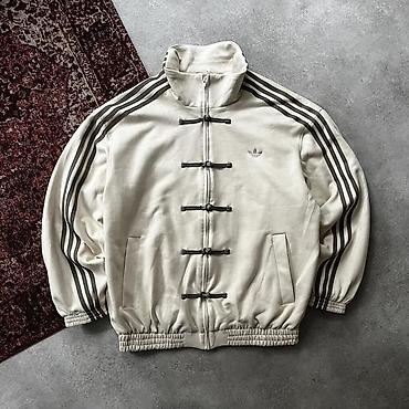 Üst geyimi: Adidas Originals üslubunda unisex jaketi - Dizayn: Klassik 3 zolaqlı — 1
