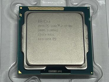 noutbuk ehtiyat hissələri: Процессор Intel Core i7 3770K, > 4 ГГц, 8 ядер, Б/у