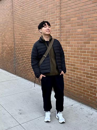 Куртки: Мужская куртка, S, M, Uniqlo, Новый, цвет - Черный, Самовывоз, Платная доставка — 4