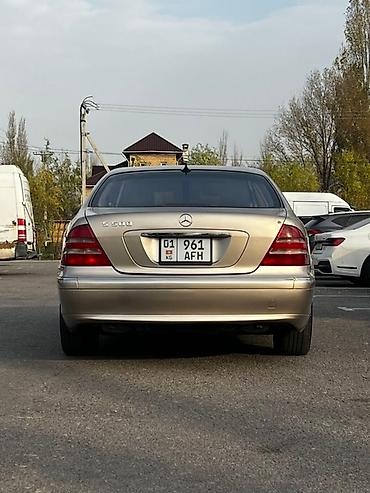 mersedes e class: Mercedes-Benz S-Class: 2002 г., 5 л, Автомат, Бензин, Седан — 5