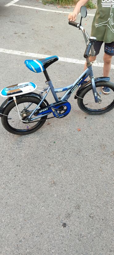 velosiped usaqlar ucun: İşlənmiş İki təkərli Uşaq velosipedi 16", sürətlərin sayı: 1, Ünvandan götürmə