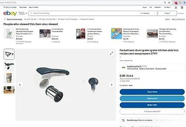 Ostala kuhinjska oprema: Fackelmann ručna doboš-rendalice – #easyprepare set 4 dela - — 3