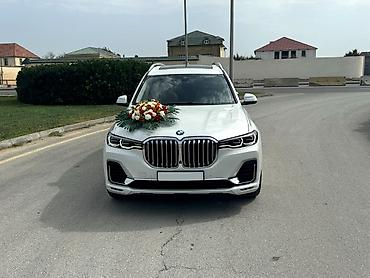 Автоуслуги: Bəy gəlin maşını BMW X7.Sürücüsüz verilmir.Toy, nişan, və digər — 6