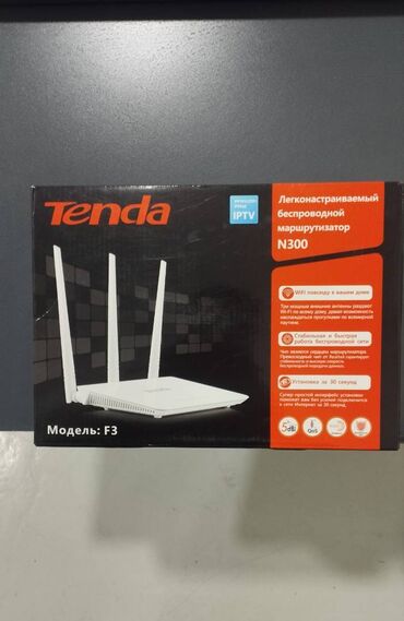 tenda wifi: TENDA. 
Məhsul yaxşı vəziyyətdədir