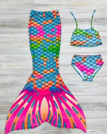 prsluci za devojcice: Must have za ovo leto 🌞 Odmah dostupni sirena trodelni kupaći kostimi