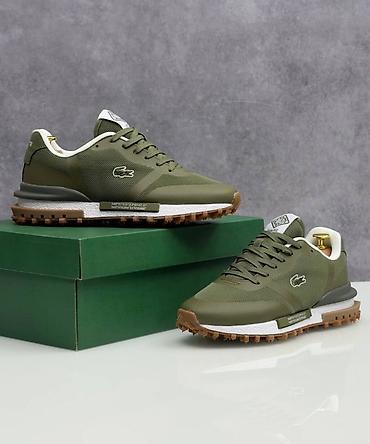 обувь лакоста: Мужские кроссовки, 41, 42, 43, Lacoste, Новый, цвет - Зеленый — 2