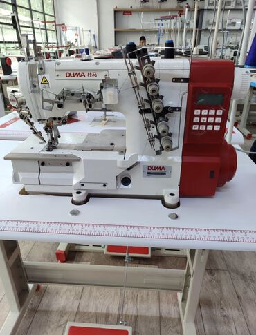 Промышленные швейные машинки: Дума Фирманын Бут модель дери Автомат Примой 4-5 Нитка Оверлок — 6