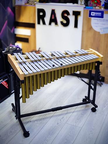 Malimba “Concert Glockenspiel / Metalofon – Ayaqlı, Rezonator Borulu”
