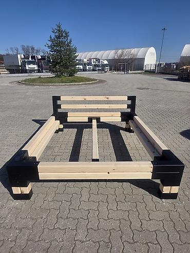 Ostali nameštaj: Masivni drveni kreveti - Masivni kreveti od laminiranih greda — 4