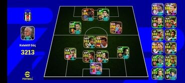 Honda: EFootball hesabı/squad – yüksək reytinqli komanda - Oyun: eFootball -