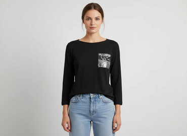 koszulki z krótkim rękawem damskie: Goldi, Women`s T-shirt, size M