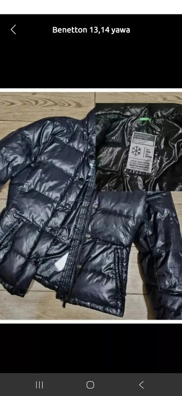 детская осенняя одежда: Benetton 13,14,15 yasa