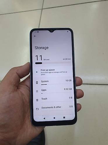 Уюлдук телефондор жана аксессуарлар: Redmi, Redmi A2 Plus, Колдонулган, 64 ГБ, түсү - Көгүлтүр, 2 SIM — 2