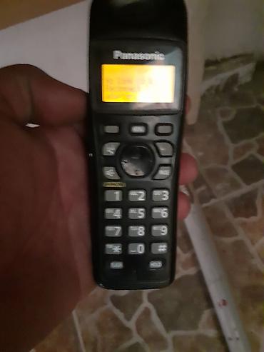 Stasionar telefonlar: Panasonic simsiz ev telefonu və baza stansiyası - Model: 2.4 GHz — 2